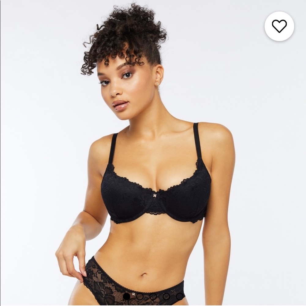 Savage XFenty floral lace balconette bra w x charm